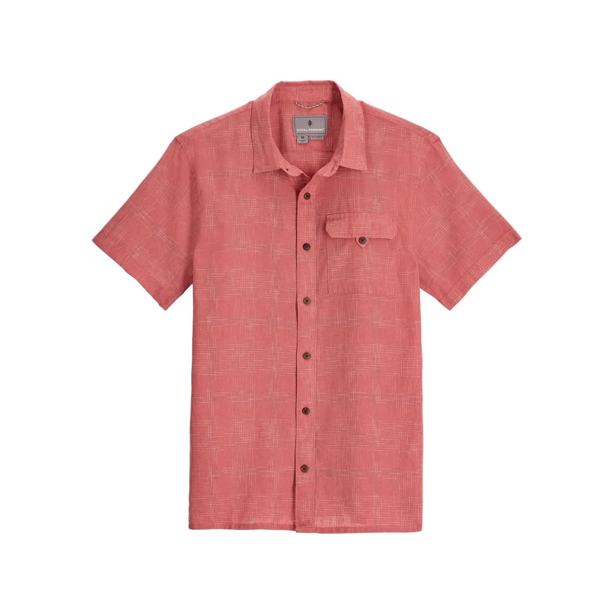 y721021
ROYAL ROBBINS CHEMISE HEMPLINE SPACED - HOMME - DUSTY CEDAR