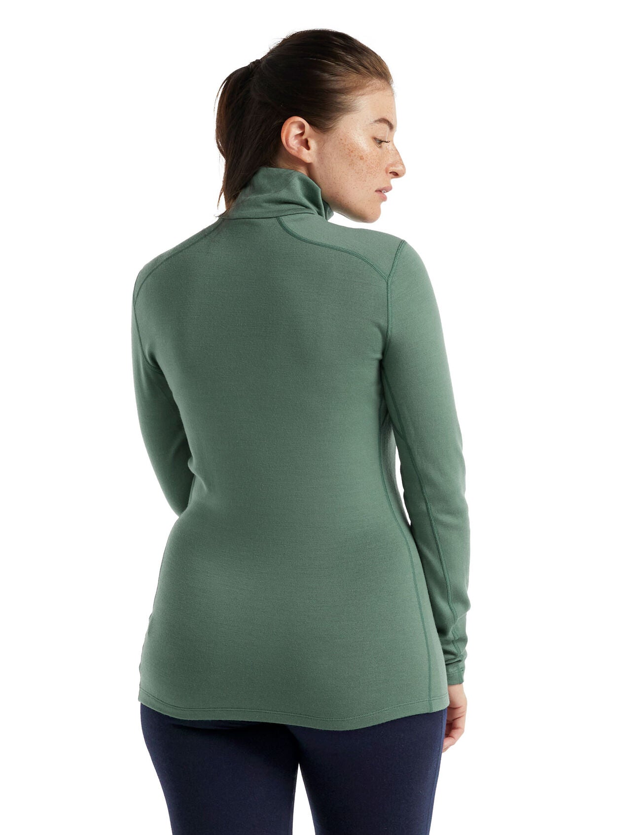 Icebreaker Chandail Mérinos Manches Longues 1/2 Zip 260 Tech - Femme