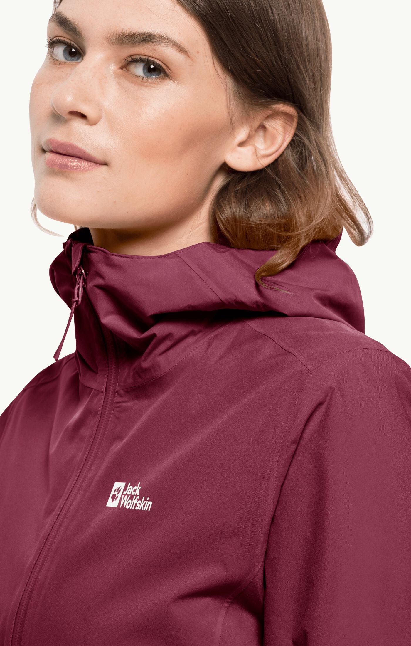 Jack Wolfskin Veste De Pluie Pack & Go - Femme