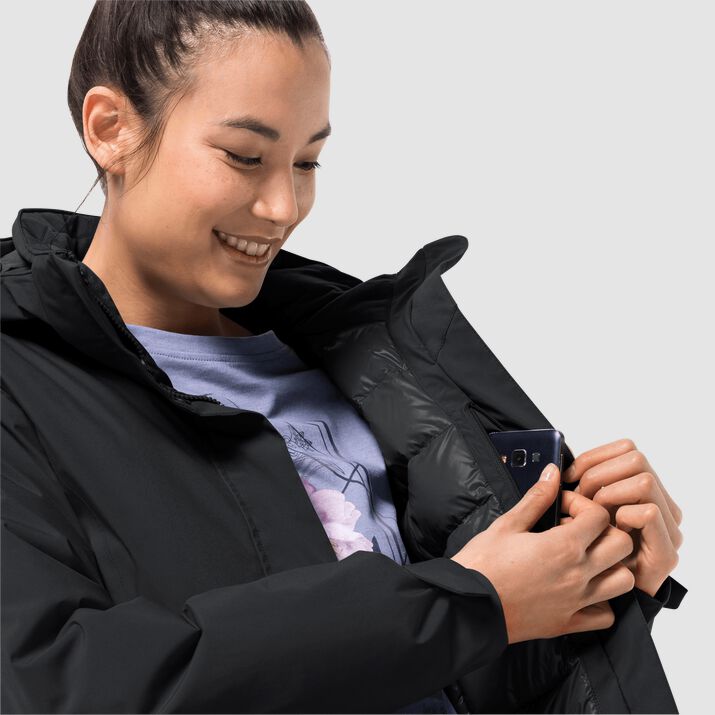 Jack Wolfskin Veste Cold Bay Coat - Femme