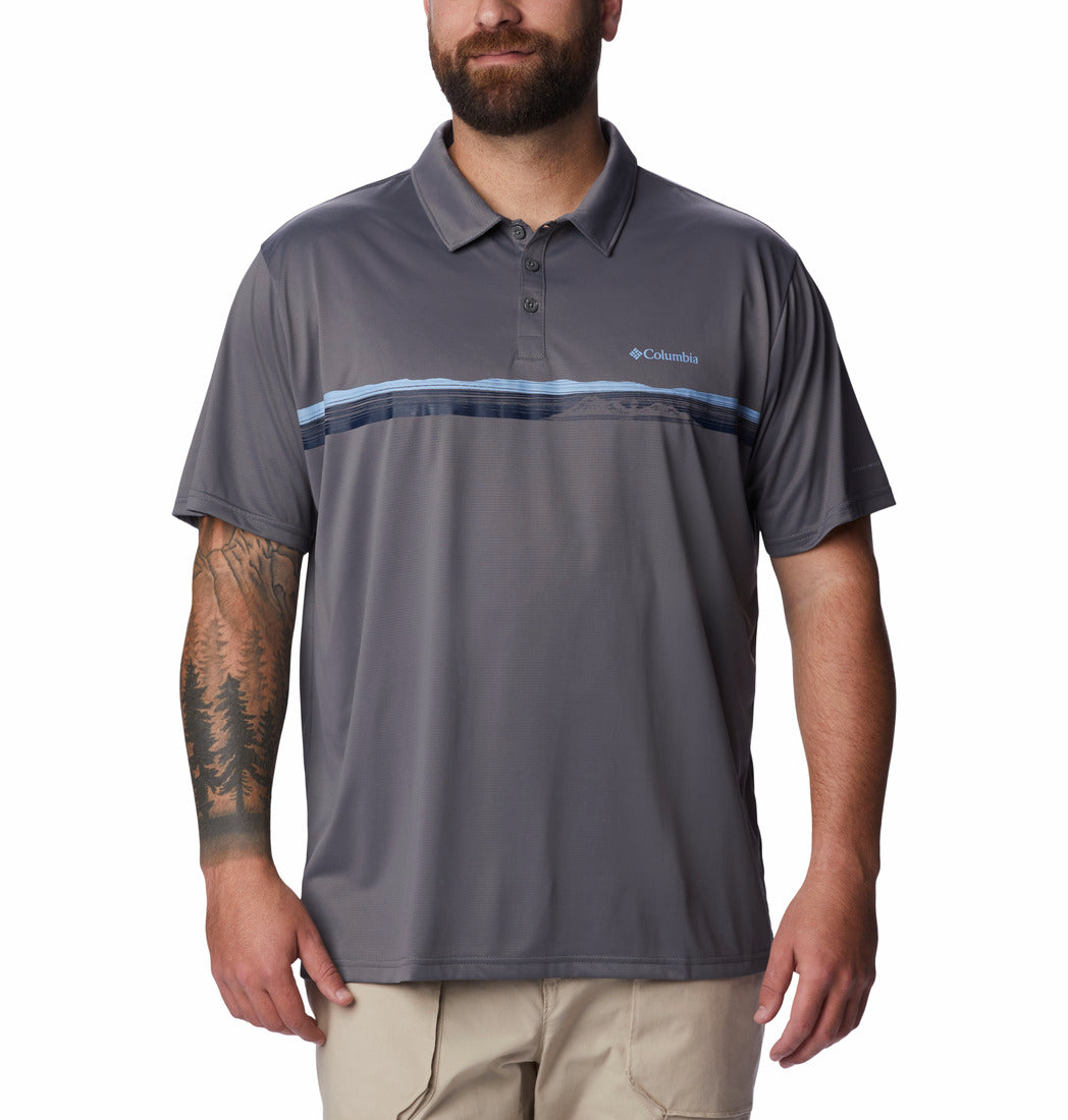 Columbia Polo Columbia Hike Novelty - Homme  2030771