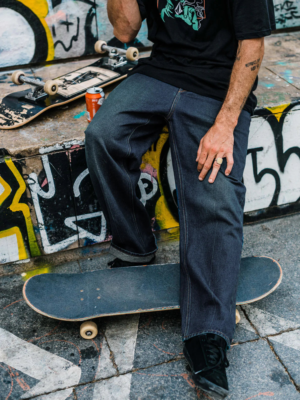 Volcom Jeans Billow Tapered Fit - Homme