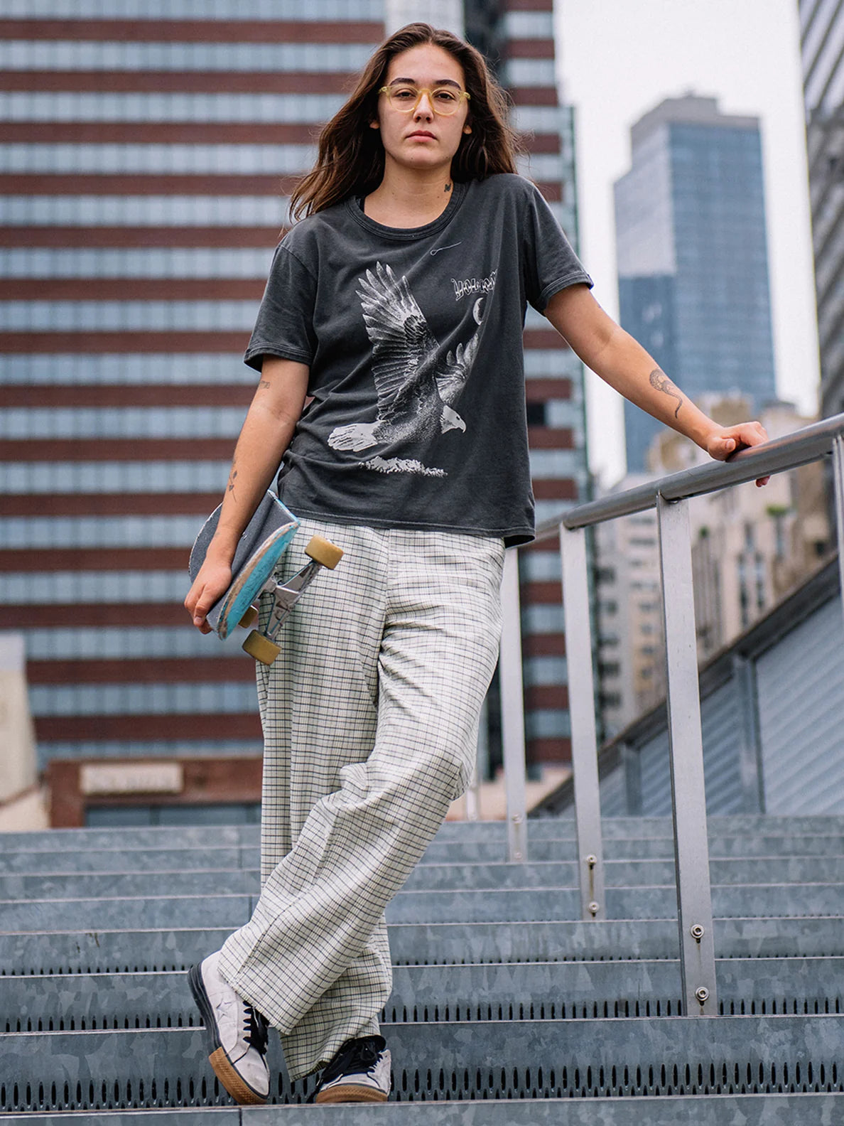 Volcom Jeans ThisThatThem Skate - Femme