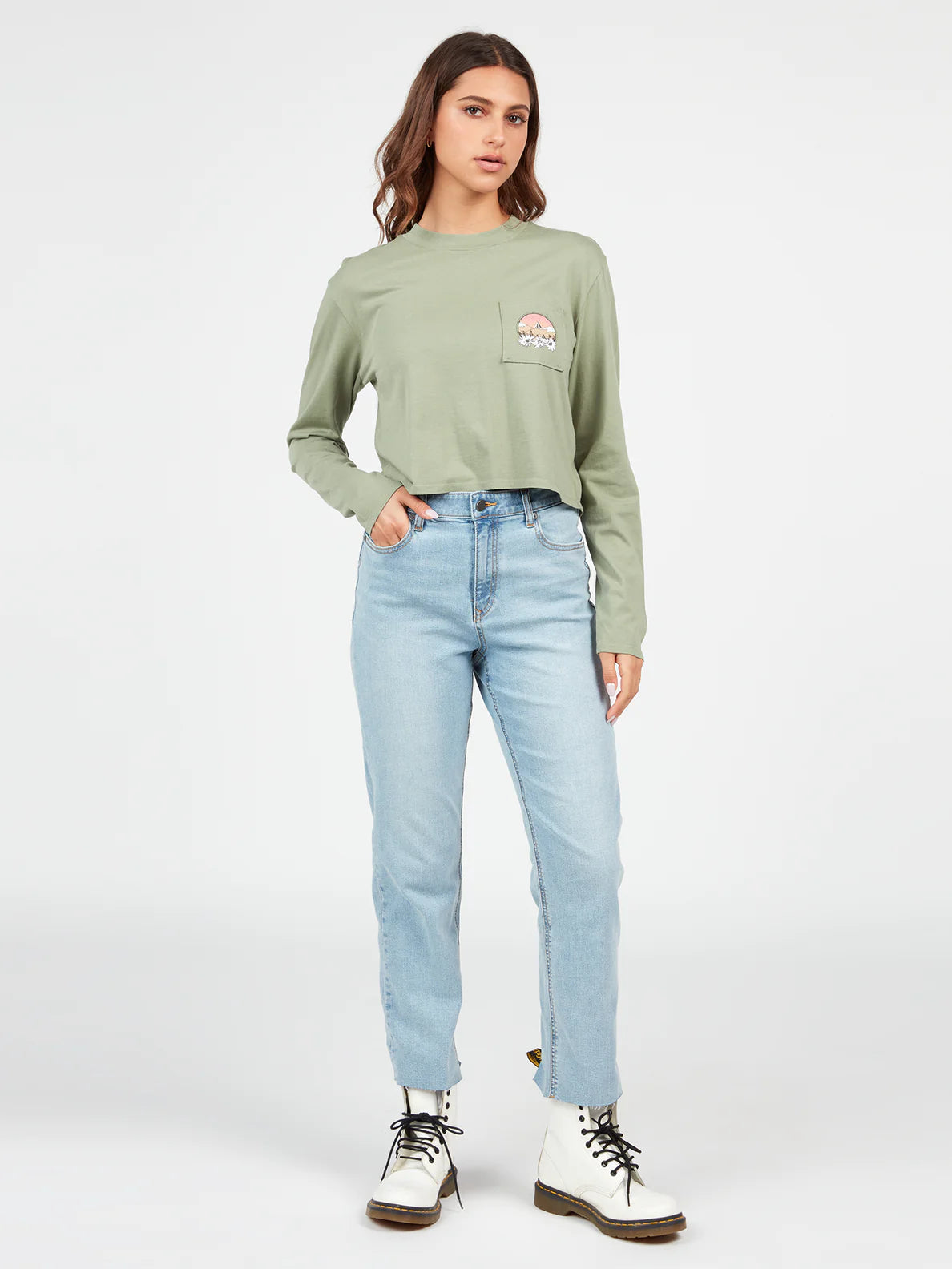 Volcom Pantalon Stoned Straight- Femme