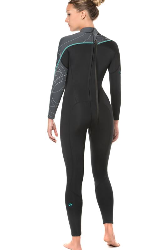 Bare Wetsuit 5Mm Elate Full - Femme