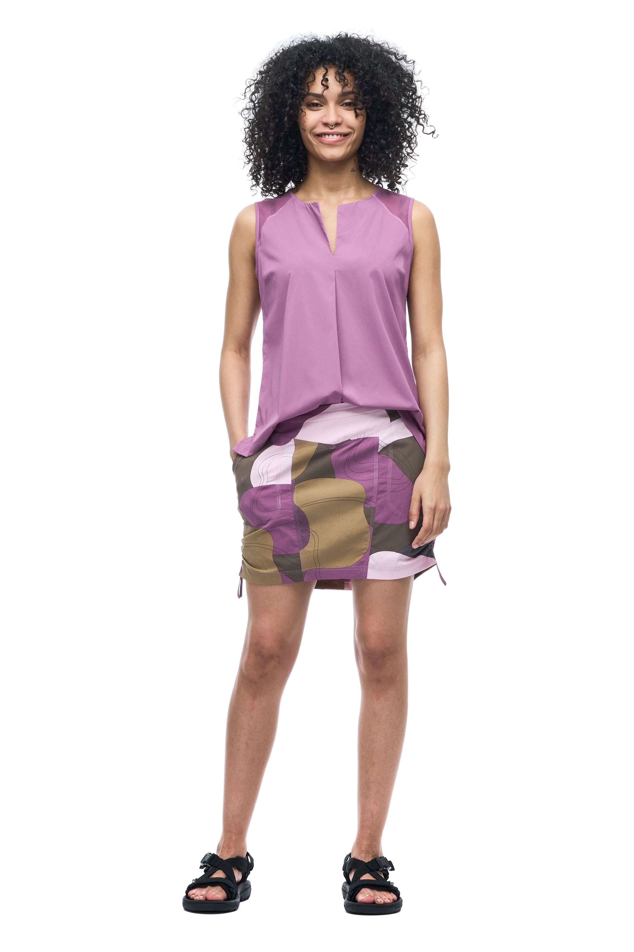 Indyeva Jupe Ulendo IV - Femme e32zs001 MAUVE