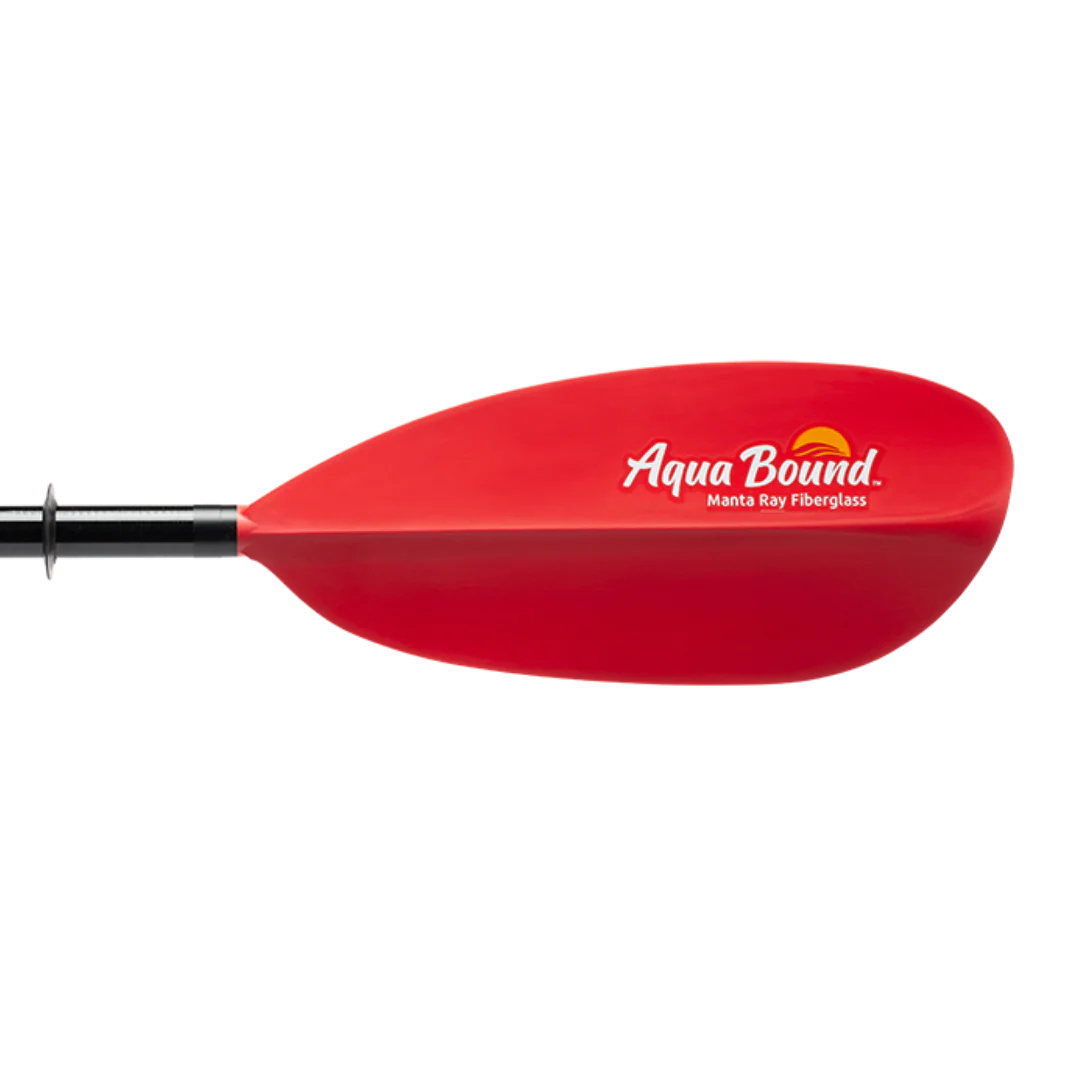 Aqua Bound Pagaie Pour Kayak Manta Ray Fibre De Verre 2 Pc