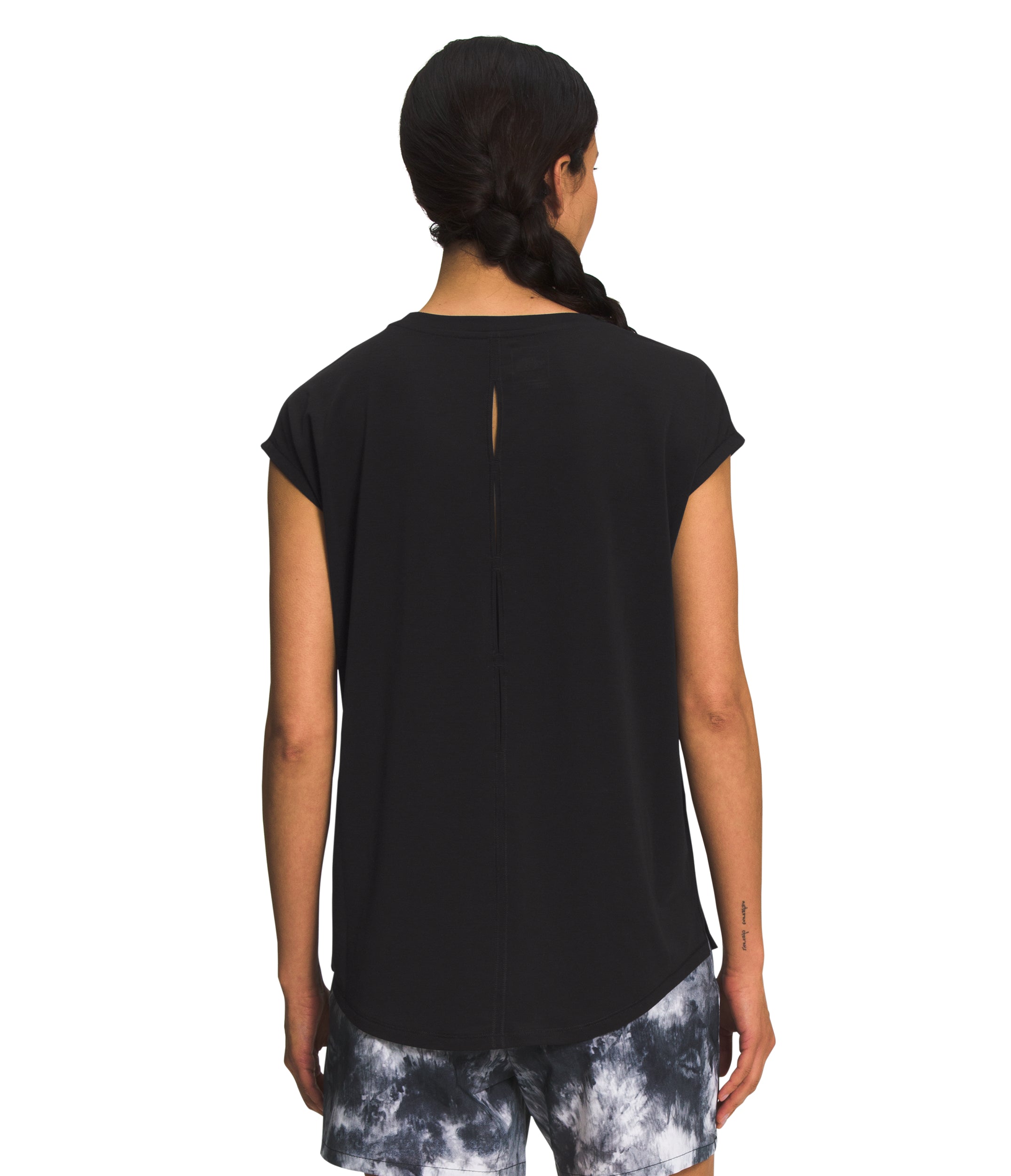 The North Face T-Shirt Wander Slitback - Femme