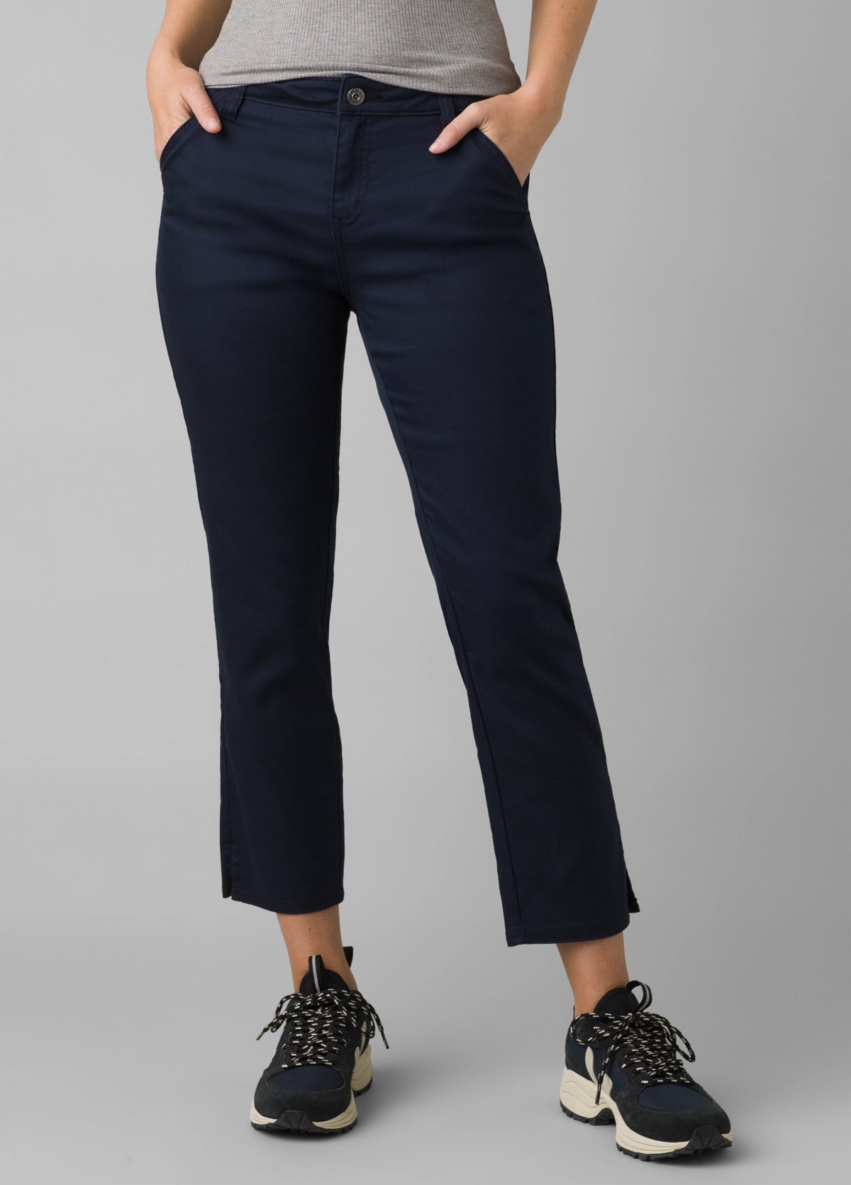 PRANA PANTALON KAYLA CROP CHINO - FEMME 968391 MARINE