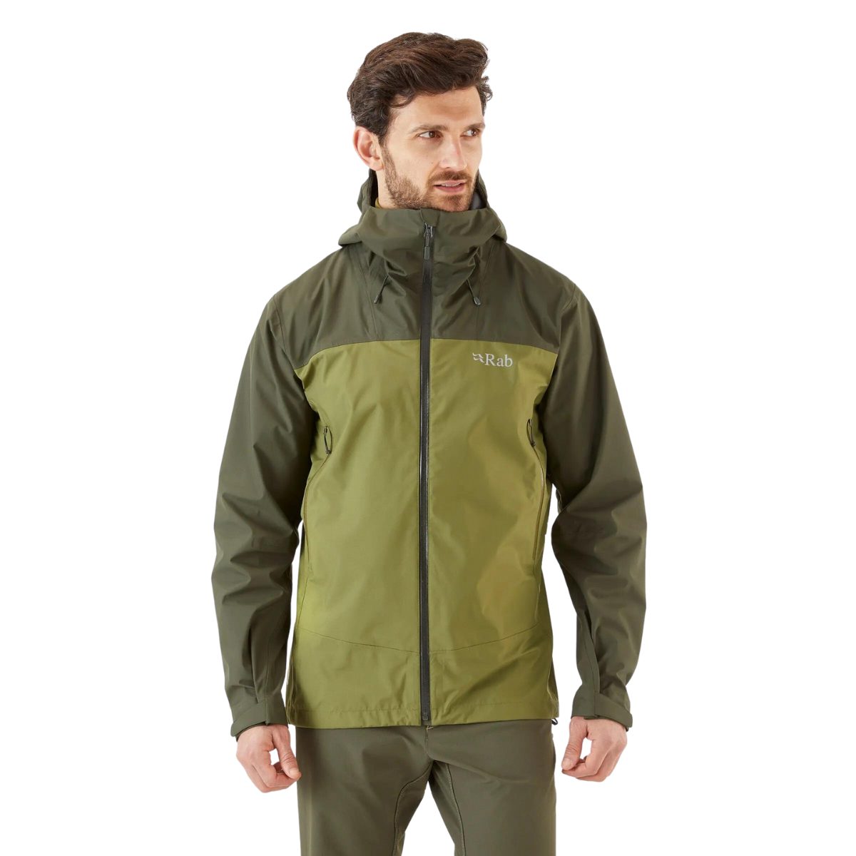 Rab Veste Imperméable Arc Eco - Homme qwh-07 ARMY CHLORITE GREEN