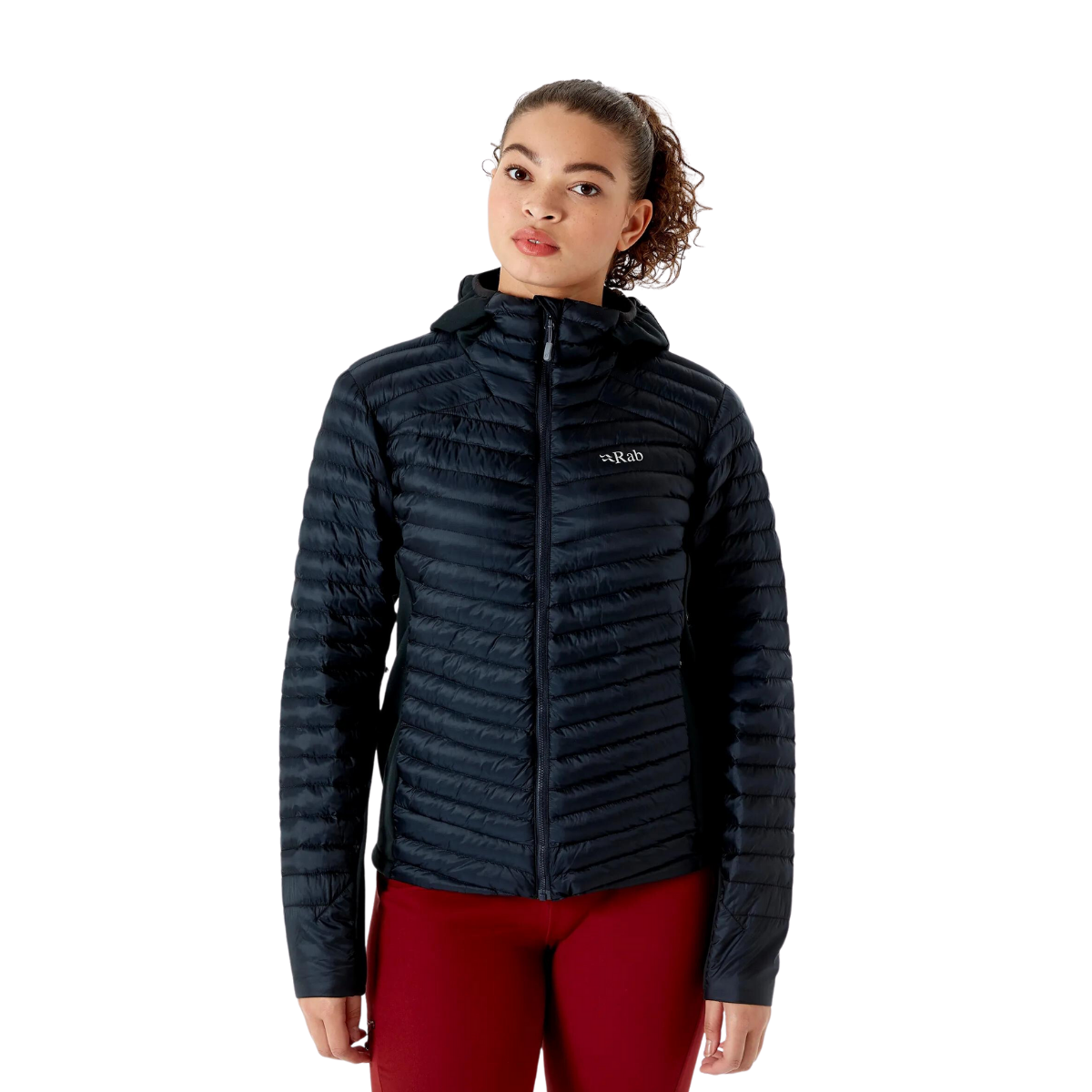 Rab Veste À Capuchon Cirrus Flex 2.0 - Femme qio-69 NOIR
