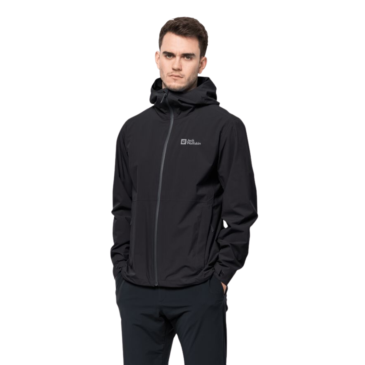 JACK WOLFSKIN VESTE H PACK & GO 1111503 NOIR