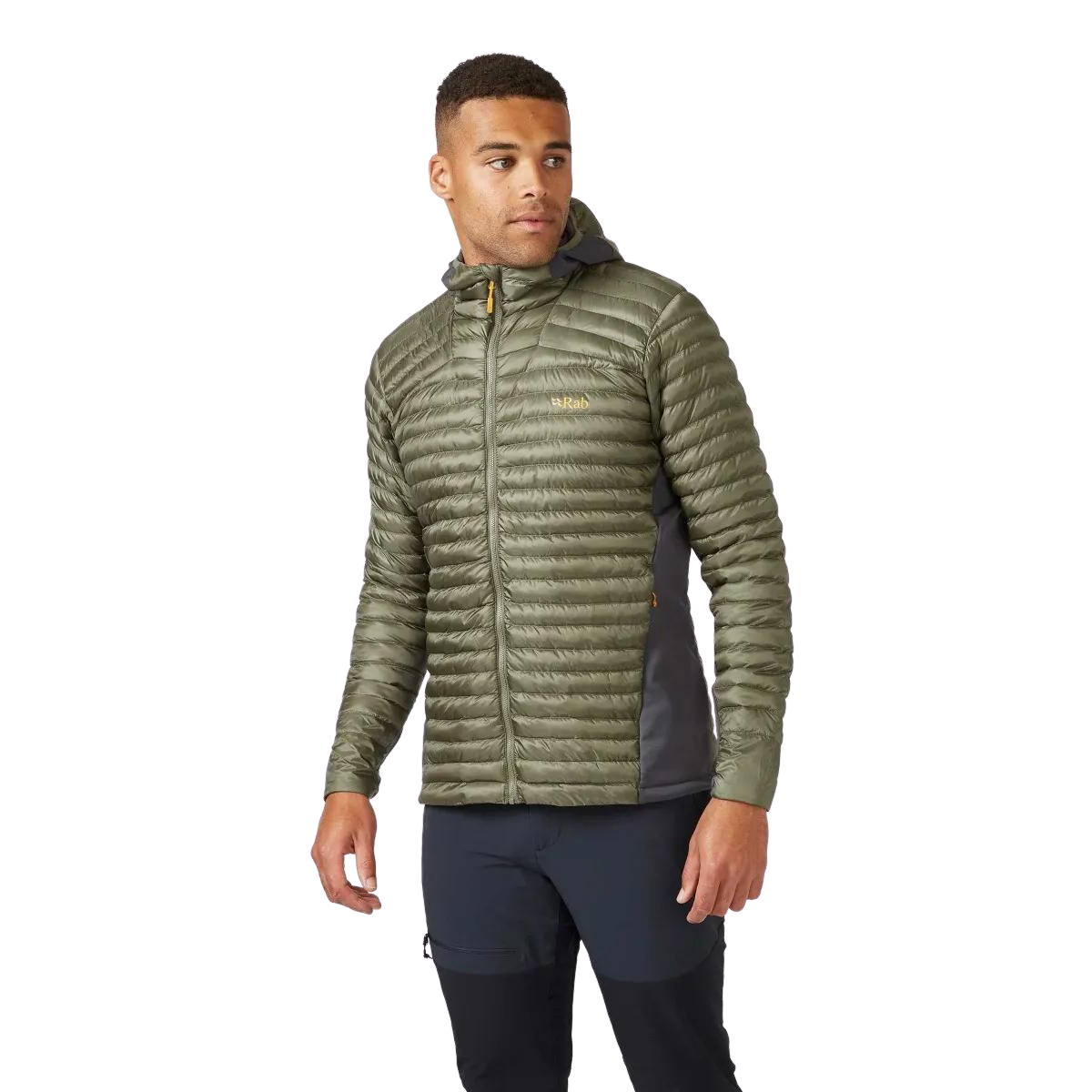Rab Veste À Capuchon Cirrus Flex 2.0 - Homme qio-68 LIGHT KHAKI