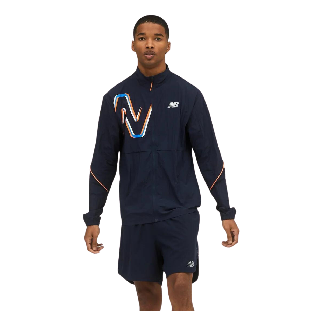 New Balance Veste Graphic Impact Run - Homme