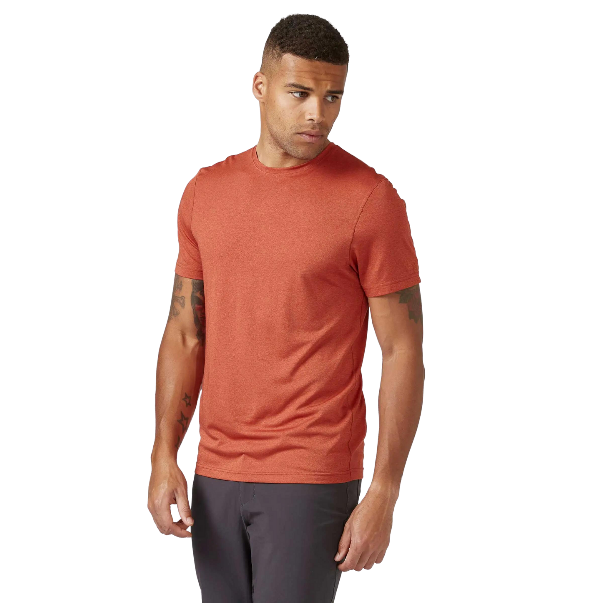 Rab T-Shirt Mantle - Homme qbl-46RED CLAY