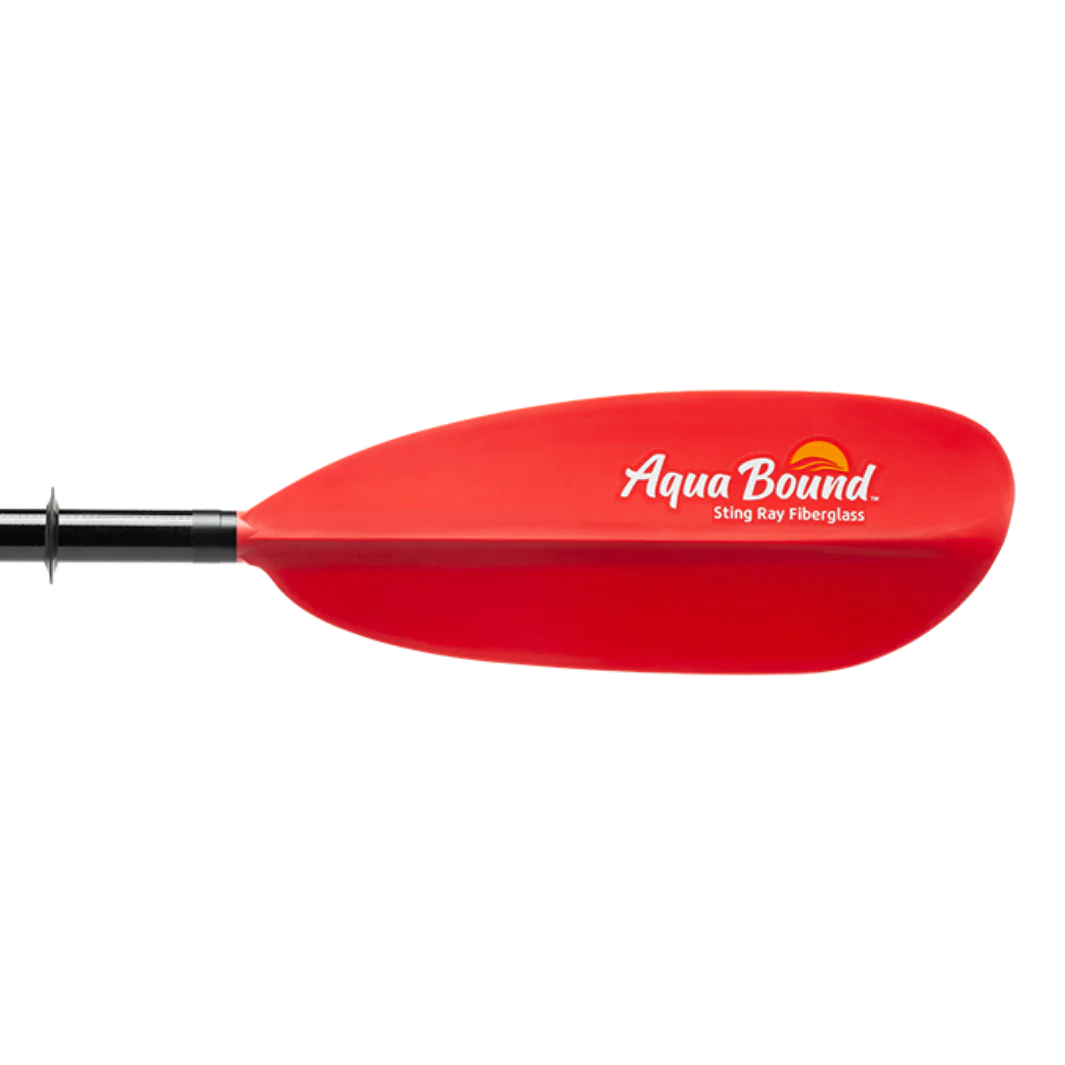 Aqua Bound Pagaie Pour Kayak Sting Ray en Fibres De Verre 2 Pieces