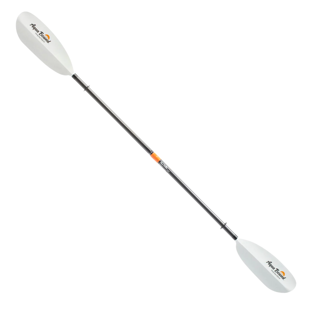 Aqua Bound Pagaie Pour Kayak Sting Ray Hybrid 2 Pieces sra-pc2fw blanc