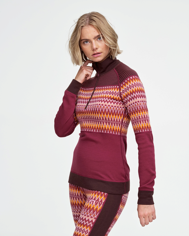 Kari Traa Chandail Silia H/Z - Femme