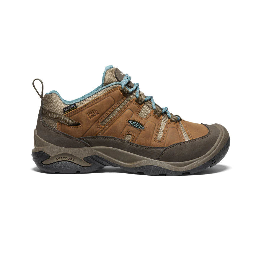 Keen Chaussure Circadia Waterproof Wide - Femme 1027351 SIROP/ATLANTIQUE NORD
