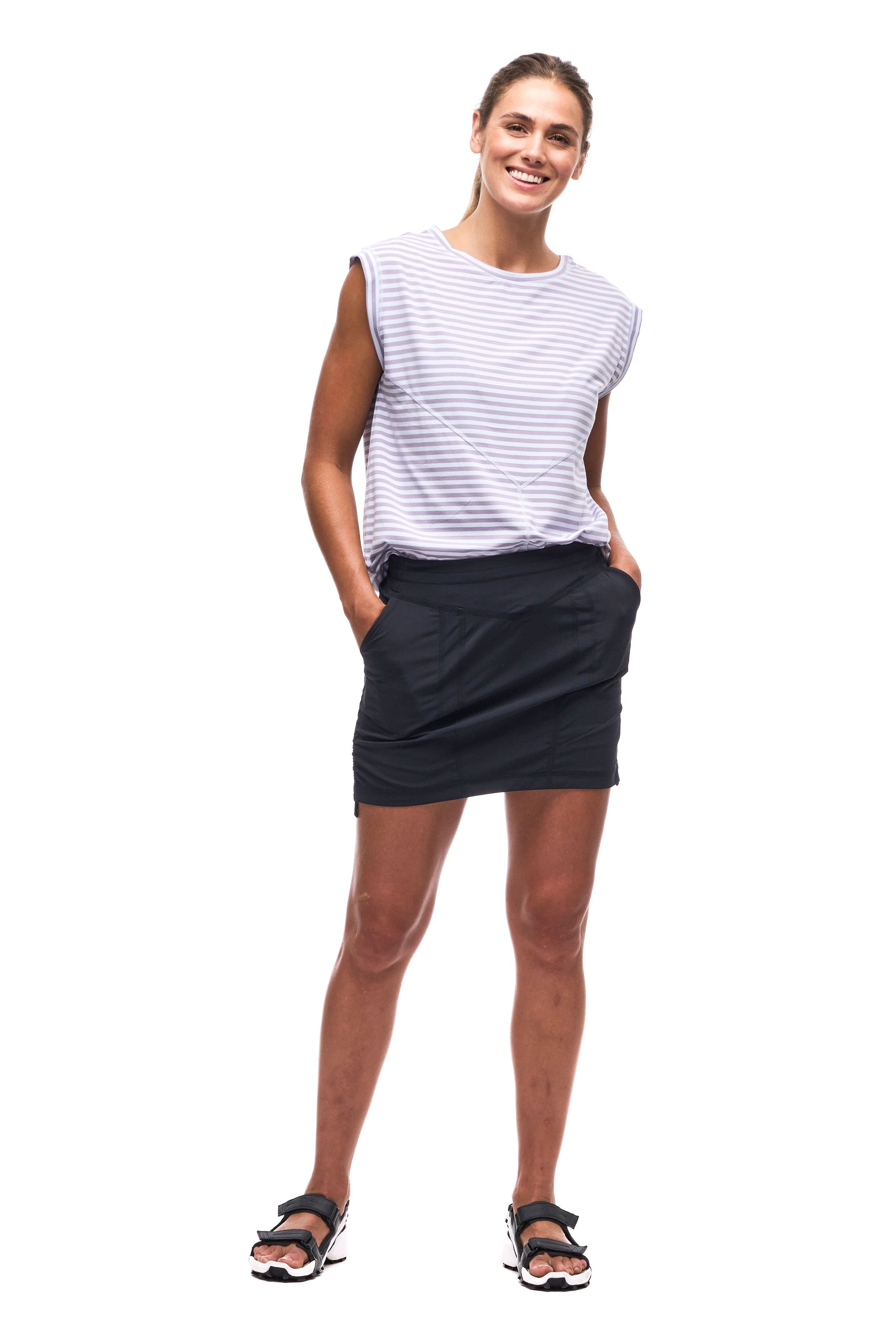 Indyeva Jupe Ulendo IV - Femme e32zs001 NOIR