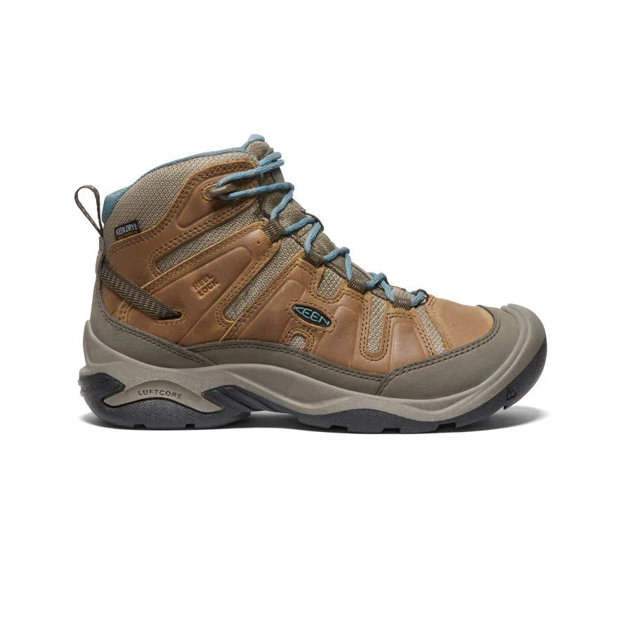 Keen Botte De Randonnée Circadia Mid Waterproof - Femme 1026764 TOASTED COCONUT/NORTH