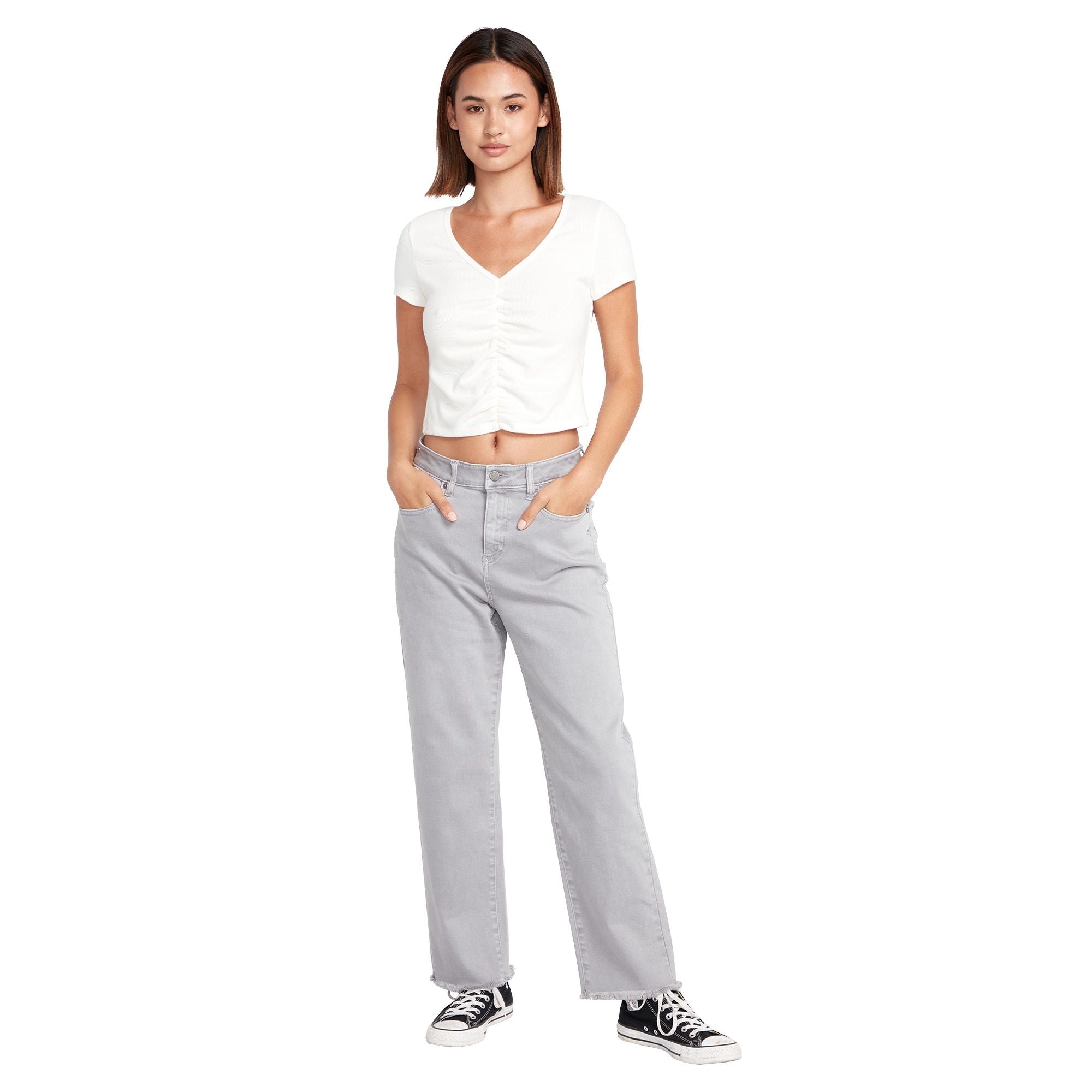 Volcom Pantalon Stone Step High Rise - Femme