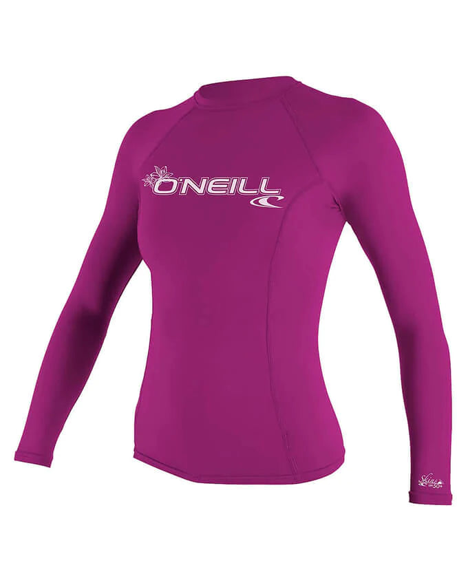 O'Neill Chandail Rash Guard À Manches Longues Basic 50+ - Femme