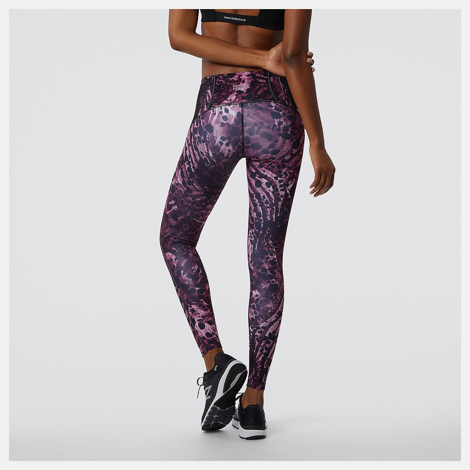 New Balance Legging Printed Impact Run Tight - Femme