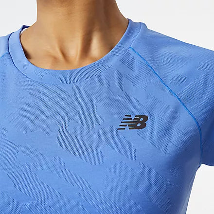 New Balance T-Shirt Speed Jacquard - Femme