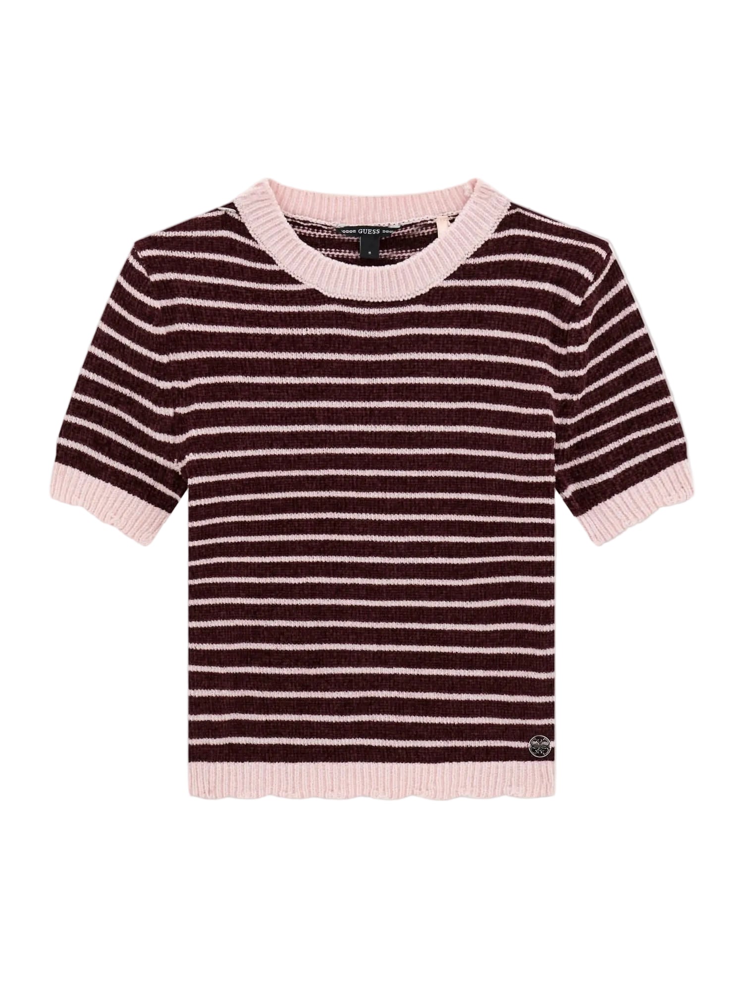  j6yr15z0856
GUESS CHANDAIL CHENILLE STRIPES 8-14 ANS - ENFANT - DEEP MAROON