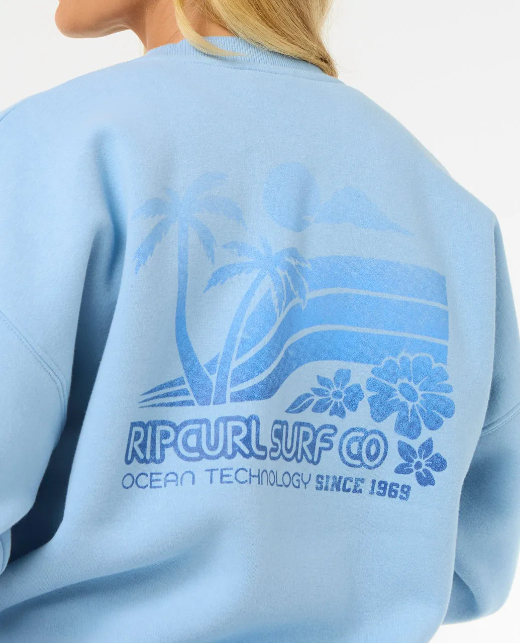 Rip Curl Chandail À Manches Longues Ocean Tech Heritage - Femme