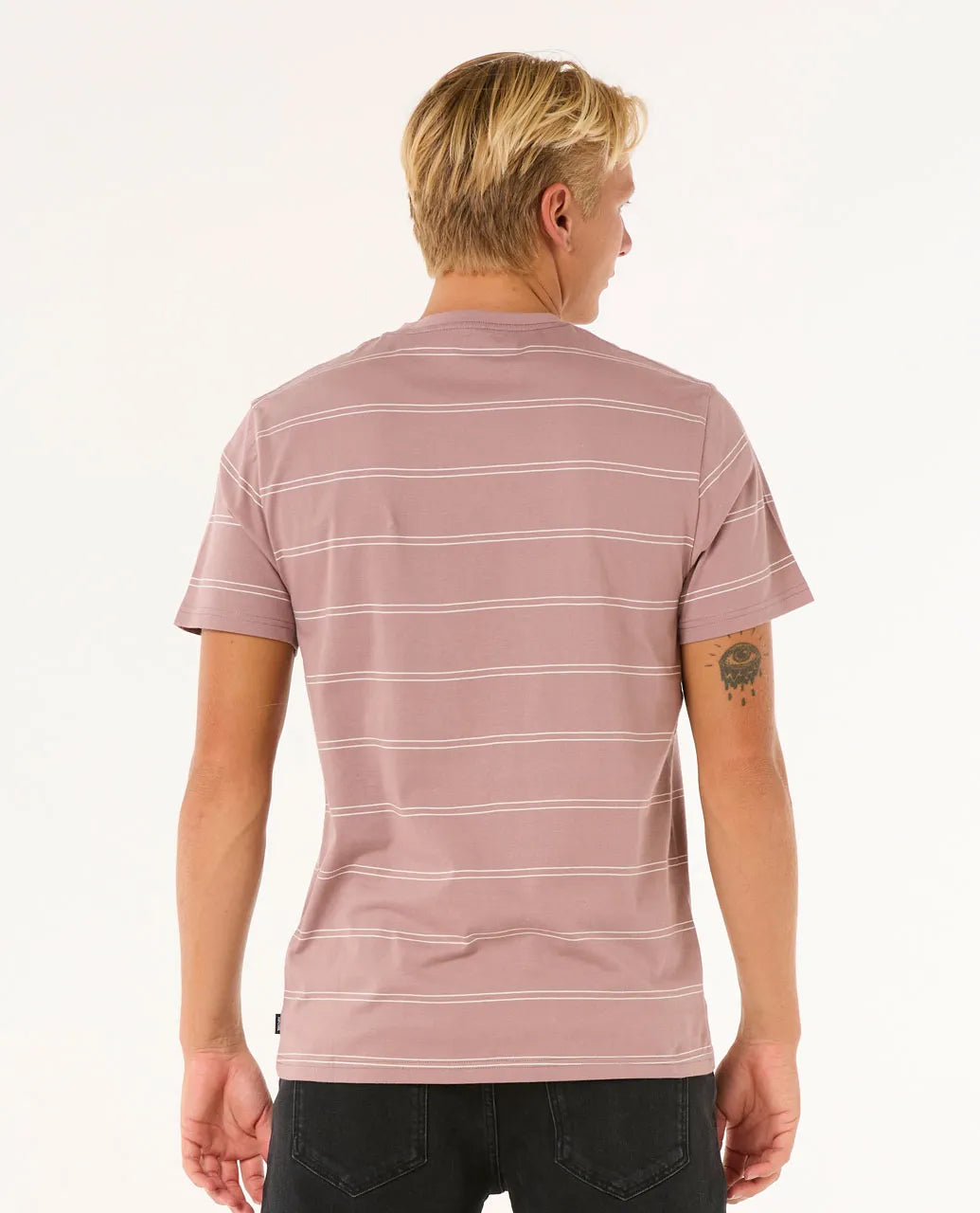 Rip Curl T-Shirt Plain Stripe - Homme