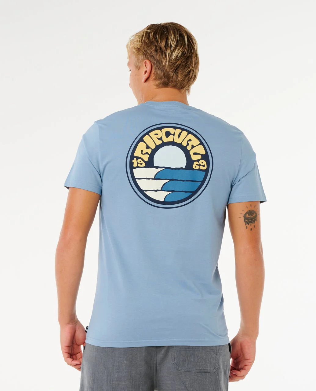 Rip Curl T-Shirt Pacific Rinse Stacked - Homme