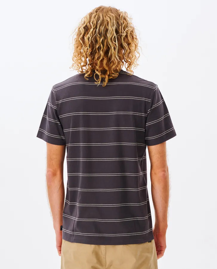 Rip Curl T-Shirt Plain Stripe - Homme