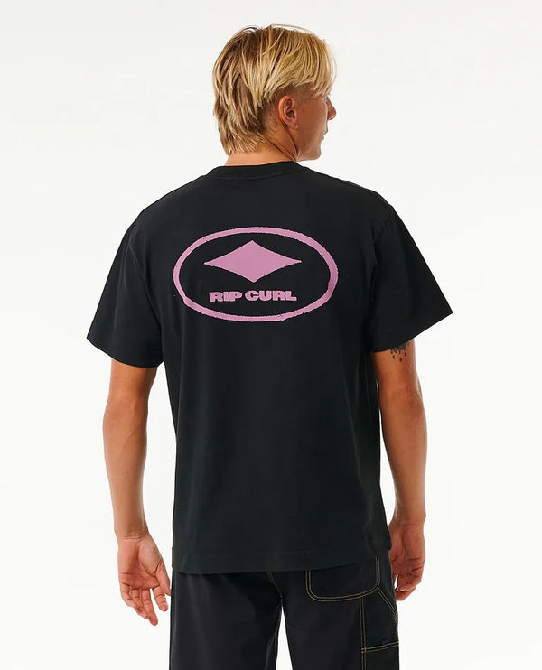 Rip Curl T-Shirt Quality Surf Products Oval - Homme