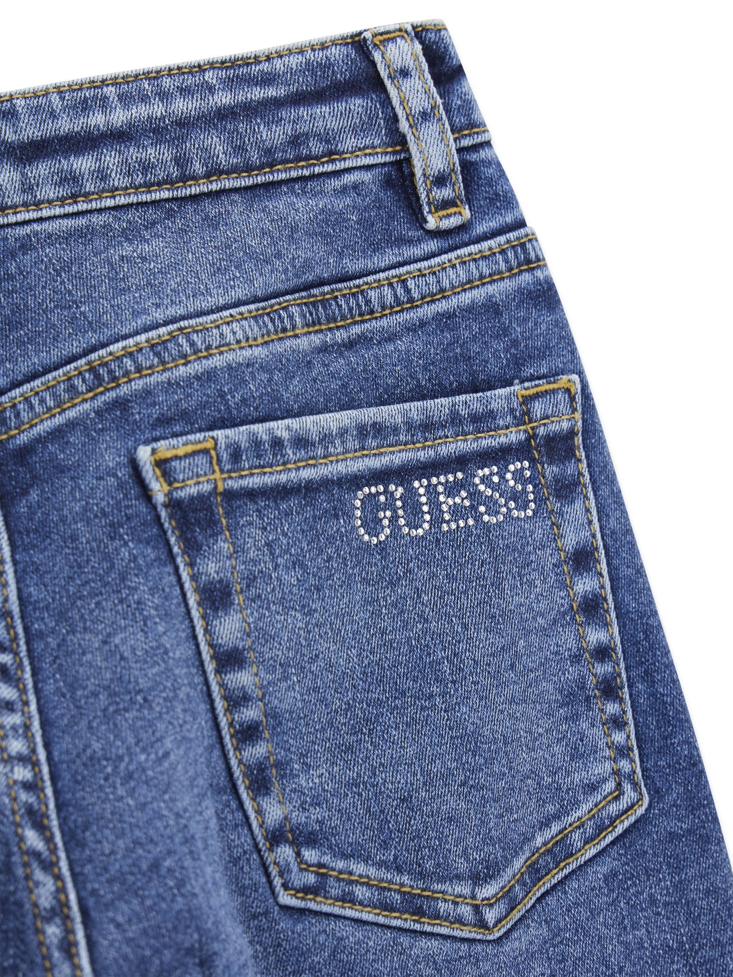 GUESS PANTALON JEAN COUPE DROITE 8-14 ANS - ENFANT