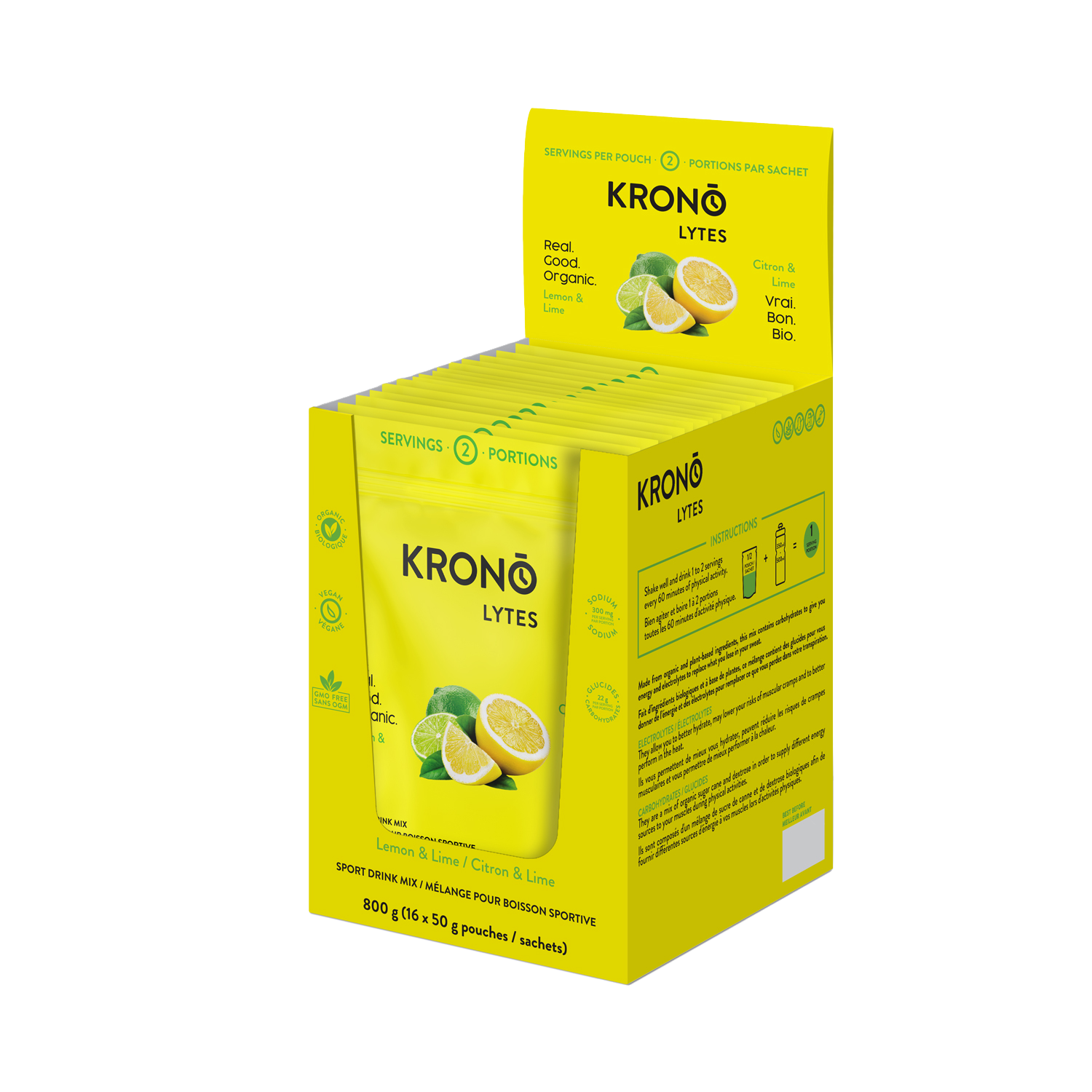 Krono Boisson Electrolytes 50 G  847589044502 - LIME