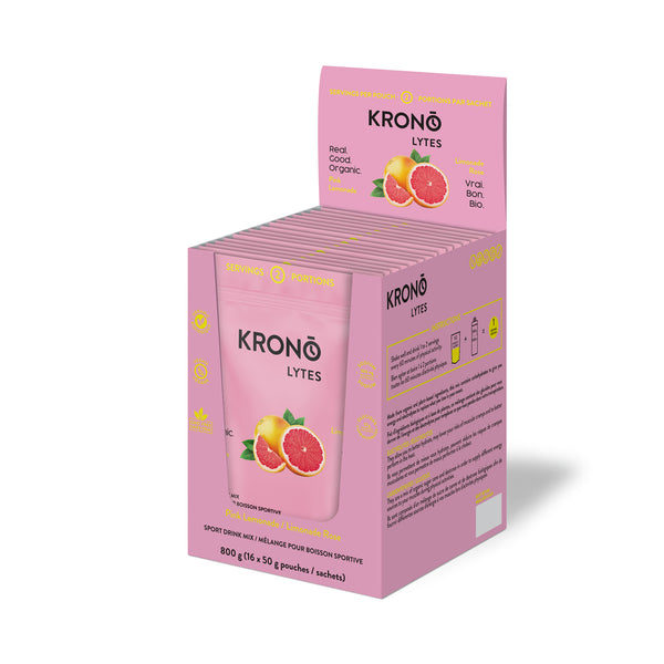 Krono Boisson Électrolytes 50 G 847589044526  - LIMONDAE ROSE