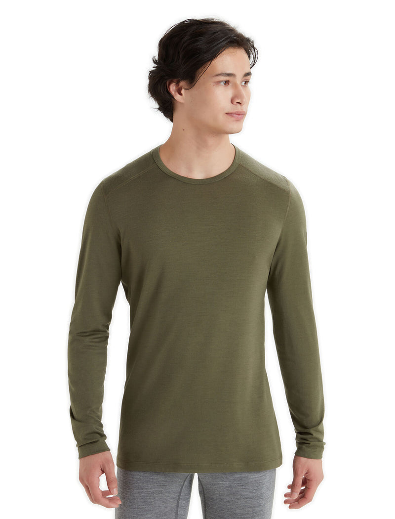 Icebreaker Chandail Col Rond Mérinos 200 Oasis Ls  - Homme