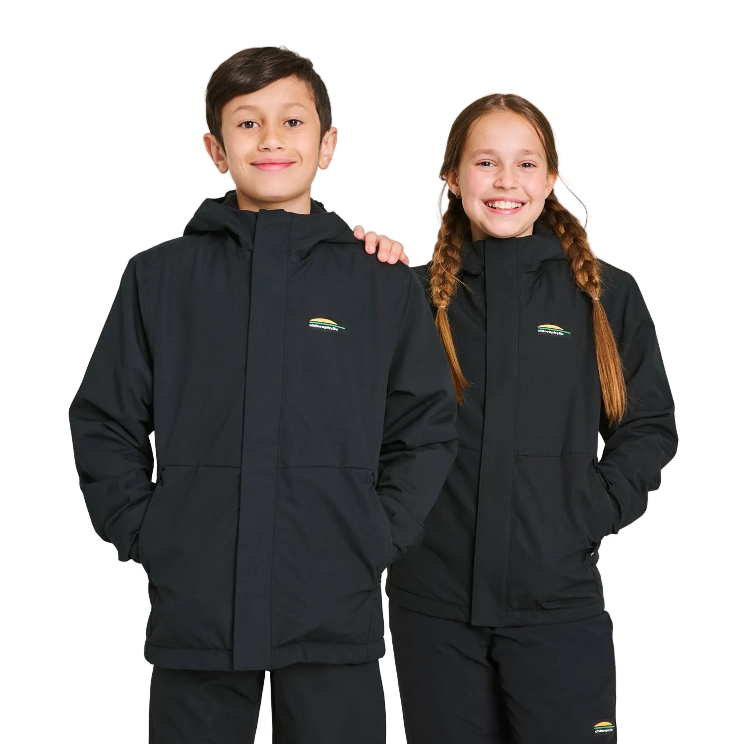 11660
CHLOROPHYLLE VESTE IMPERMÉABLE DOUBLÉE TEMIS 8-12 ANS - ENFANT - NOIR PUR