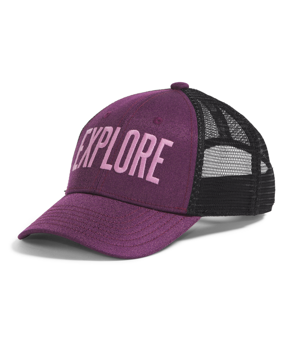 The North Face Casquette Mudder Trucker - Enfant  nf0a7whk - BLACK CURRANT PURPLE/EMBROIDERED GRAPHIC