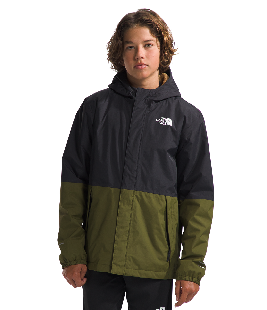 The North Face Veste Antora Rain - Enfant  nf0a873s - FOREST OLIVE
