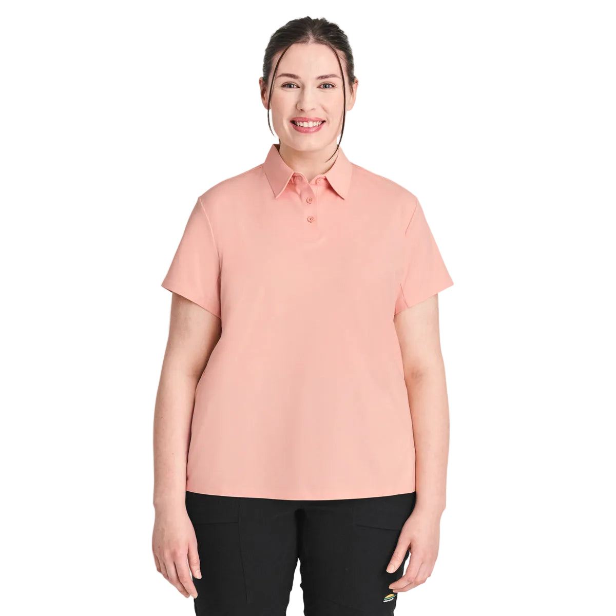 18518
CHLOROPHYLLE T-SHIRT POLO AVILA - FEMME - PIVOINE