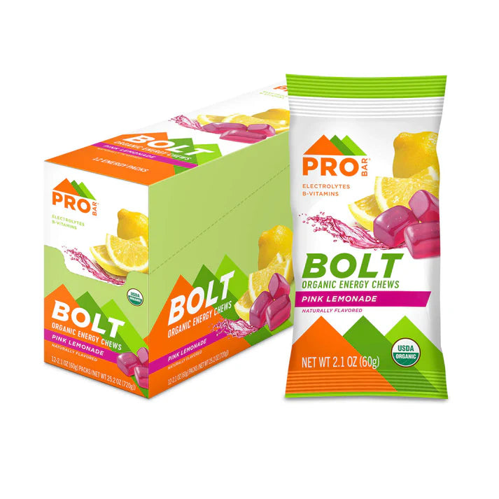 850029739531

Pro Bar Bolt Bouchées Énergisantes Biologique - LIMONADE ROSE