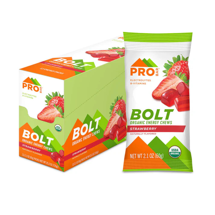  850029739524

Pro Bar Bolt Bouchées Énergisantes Biologique - FRAISE
