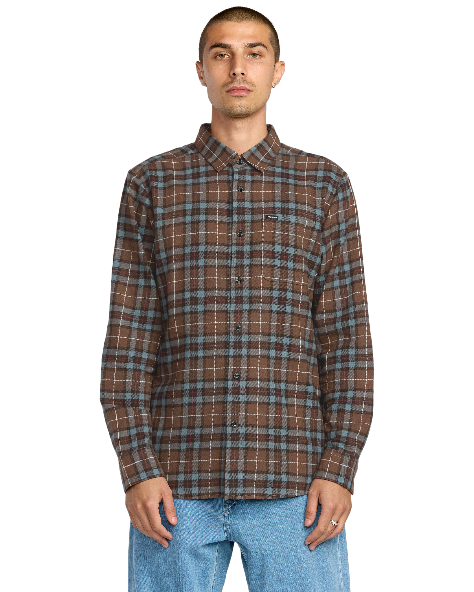  a0532506

Volcom Chemise À Manches Longues Caden Plaid - Homme - BROWN STONE