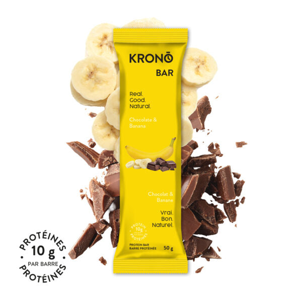 Krono Barres Protéinés Banane Choco  877974001254 - ASSORTIE