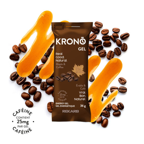 Krono Gels Énergétiques Érable Et Café 877974002046 - BRUN