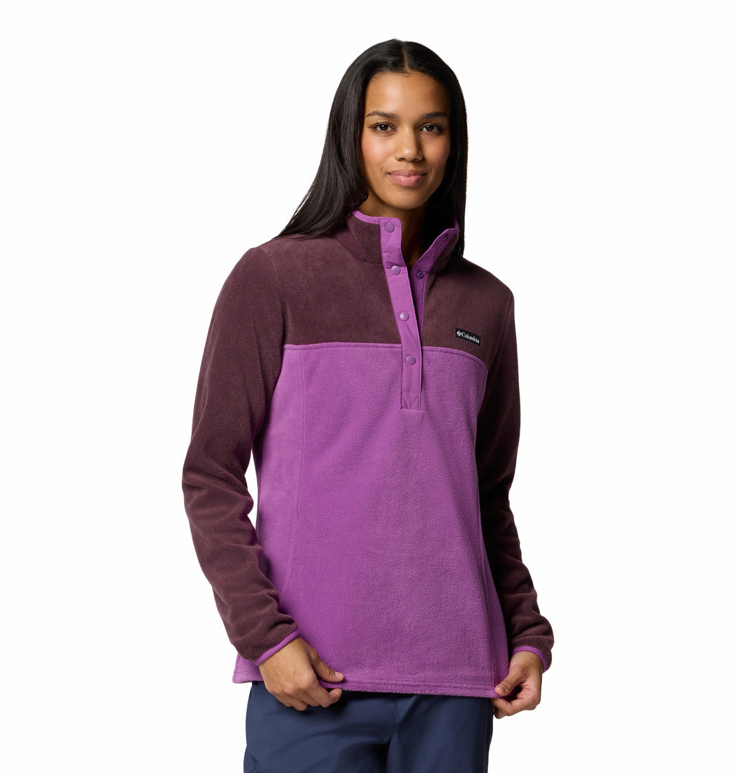 Columbia Chandail À Manches Longues Benton Springs Half Snap - Femme