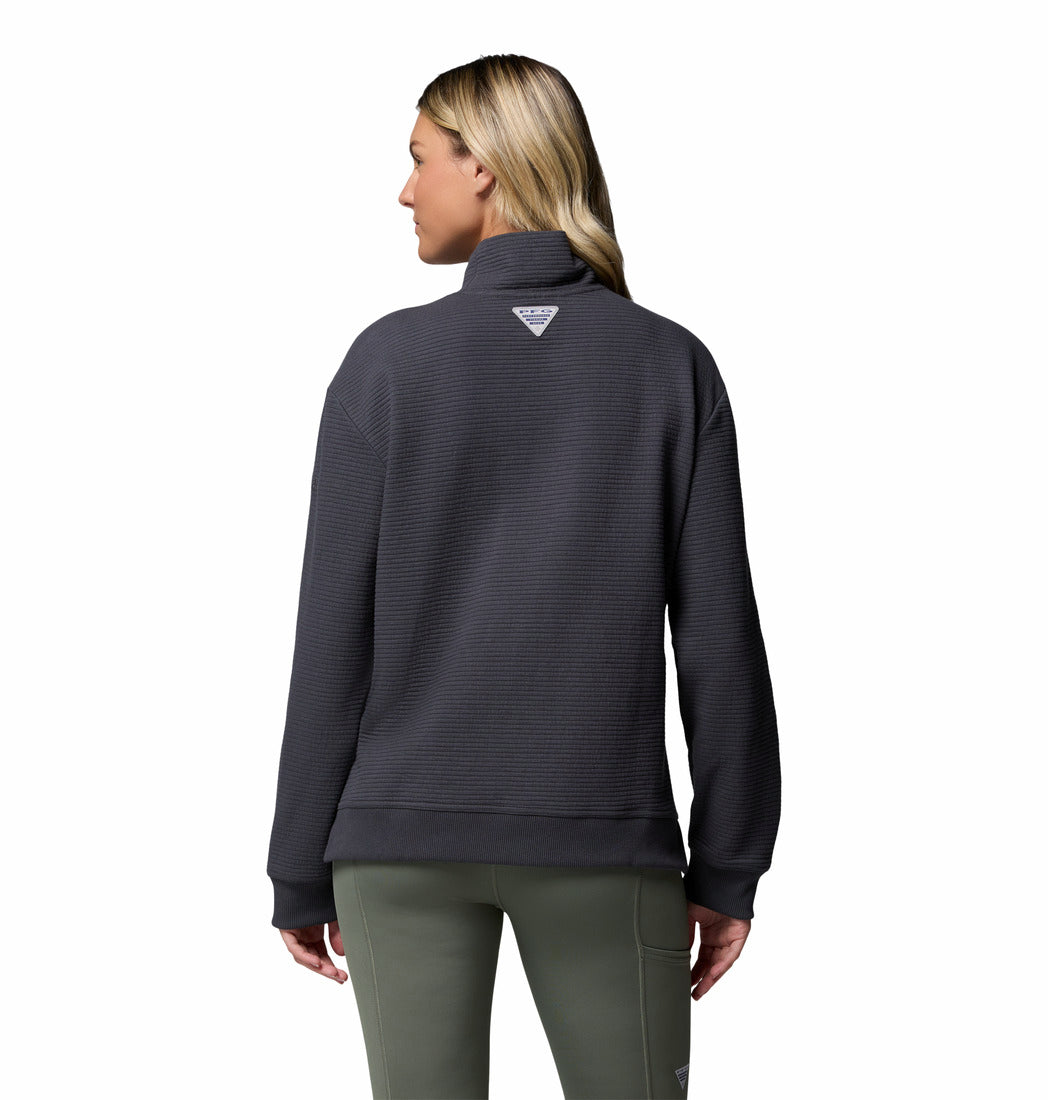 Columbia Chandail À Manches Longues  PFG Open Water Mock Neck - Femme